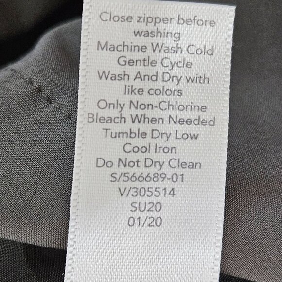 Athleta Textured Brooklyn Jogger Pants Size 12 Gray Nylon/Spandex - Picture 9 of 12